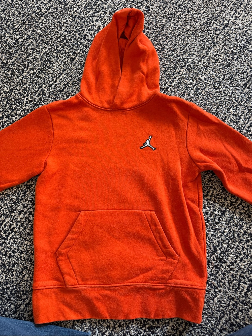 Jordan Kids Orange Pullover Hoodie